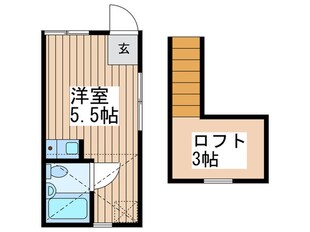 ベルディ青山の物件間取画像